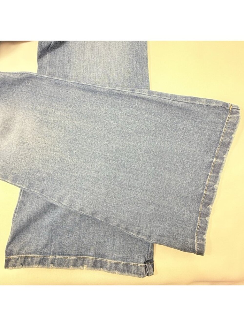 Wrangler Bespoke Flare Bootcut Wide Jeans Women Size 32 Cowboy Cowgirl Western - Picture 7 of 12